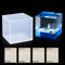 FineInno 10.6cm Moule Silicone Cube Géométrique Moule Resine Epoxy Carre Grand et Profond Moulage Coulée pour Artisanale Décorations Savon Bougie