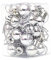 SEWACC 24st Ornamente Für Den Weihnachtsbaum Miniatur-weihnachtsdekorationen Weihnachten Baumschmuck Christbaumkugeln Anhänger Weihnachtsbaumschmuck Flash-Spielzeug Halloween Blitzkugel