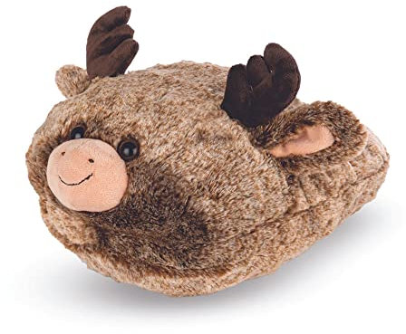 Soma Fußwärmer Handwärmer Kuschelwarmies Kuschelfreunde Wärmekissen Stofftier Kuscheltier Plüschtier (Rentier, Fußwärmer 35 cm x 25 cm x 16 cm)