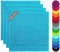 Lashuma Toallas Cocina Algodon Linz, 4 Toallas de Mano Azul Marino, Trapos Cocina 50x50 cm