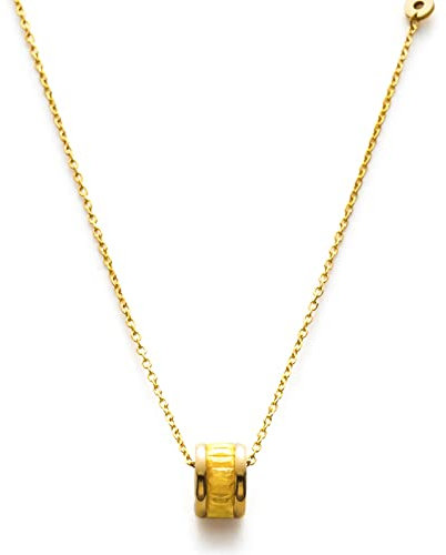 C.Paravano Halskette Damen | Halsband Halskette | 18 Karat vergoldete Halskette | Goldketten für Damen | Damen Halskette Schmuck | Halsband aus Metall