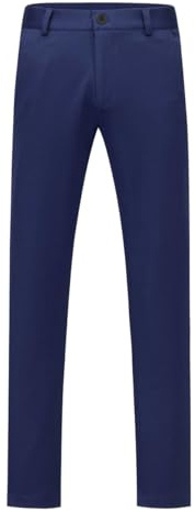 Allthemen Pantalon De Costume Homme Pants Habille Droit Chinos Legers | Slim,Stretch Couleur Uni,Infroissable Respirant,Élégant,Taille Haute,Classique,Mariage Affaires,Poches à Utiliser,Devant Plat