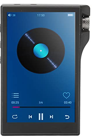 MP3-Spieler, 4 IPS Touchscreen 16GB RAM Vierkern BT4.0 Digitaler verlustfreier Musikplayer Android 9.0 Tragbarer HIFI Sound MP3 Player mit Speicherkarte für Kinder (16 GB RAM und 128 GB Speicherkarte)