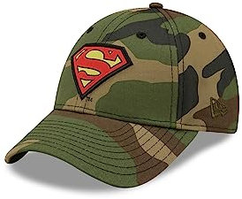 New Era Superman DC Kinderkappe Camouflage Cap Comics 9Forty verstellbar grün - Youth