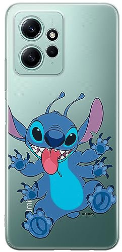 ERT GROUP Funda para teléfono móvil Xiaomi REDMI Note 12 4G Original y con Licencia Oficial de Disney con diseño Stitch 019 Adaptada a la Forma del teléfono móvil, parcialmente Transparente