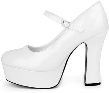 Plateau Schuhe für Damen - weiß - Schuhgröße: 36
