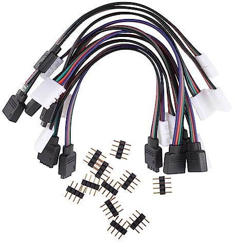 Cabilock -streifen-anschlüsse Aus Abs-material 4-polige Anschlüsse Für -lichtstreifen Kein Löten Erforderlich