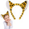Tier Haarreifen, Cartoon Party Tier Verkleidung Haarreif, Haarreif Damen Tier, haarreifen kinder, Haarreifen, Haarschmuck, für Kinder Erwachsene, Halloween Karneval Cosplay Mottoparty (Tiger)