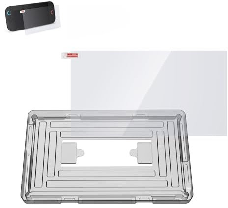 Pidynx Gaming Konsole Panzerfolie für Switch2 HD Bildschirm Glas Blaulicht Schutzfolie