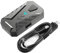 Flylin Adattatore per tastiera mouse, convertitore plug and play controller con cavo di tipo C, tastiera portatile e convertitore mouse per PS3/PS4/X360/X-One
