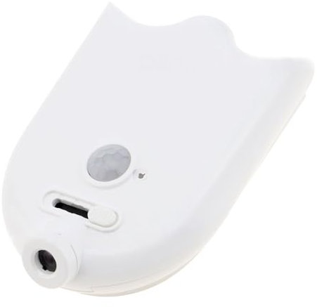 Wayfadacc Luz nocturna para inodoro con sensores de movimiento, retroiluminación, lámpara LED, lámpara nocturna, luz de escalera, duradera