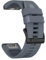 VMBVBHMDF Cinturini Da 22 Mm E 26 Mm Adatti For Garmin MARQ Athlete Epix Gen 2, Cinturino Quickfit In Tela E Silicone.(Gray,26mm)