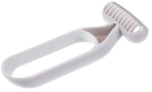 COLLBATH Körperhaarschneider Damen Leicht Tragbar Abs Kunststoff Präzise Schneidkanten Sanftes Peeling Für Beine Achseln Schnelle Haarentfernung