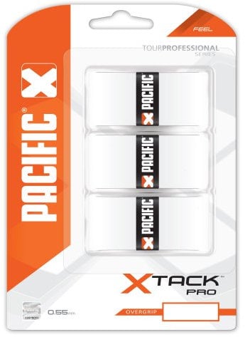 Pacific Overgrip X-Tack PRO 3er, Weiß, 0236000019000200