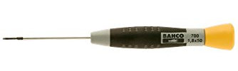 Bahco 700-3-50 - Destornillador Precsion Plano 3X50