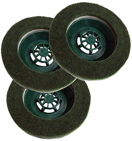 Sconosciuto Tris di SPAZZOLE Pad per LUCIDATRICE PULILUX PL510 PL511 PL512 Folletto VORWERK
