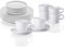 Arzberg Cucina-Basic ROK Weiss Kaffeeset 18-TLG, Porzellan, White, 29.1 x 21.7 x 32.2 cm