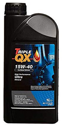 Triple QX 521776102 High Performance Ultra 1L Engine Oil 1 Litre 15W40 Mineral
