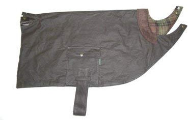 hunter-outdoor braun gewachste Baumwolle Hundemantel