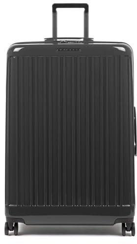PIQUADRO Seeker Koffer mit 4 Rädern, 75 cm, Schwarz, 75 cm