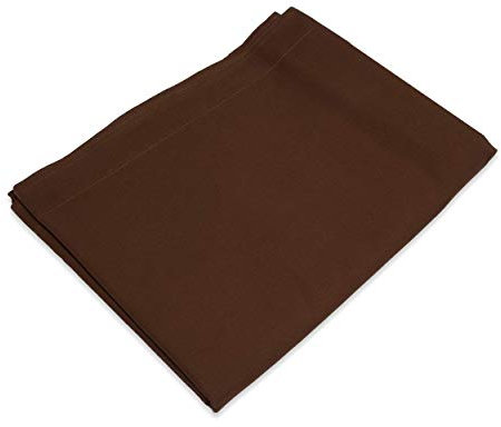 Green Bean Square XXL Riesensitzsackhülle 140x180 cm - Baumwollbezug - Indoor Sitzsackhülle - Bean Bag Bezug - Sitzsackbezug ohne Füllung - Lounge Chair Baumwolle Hülle - flauschig - Braun