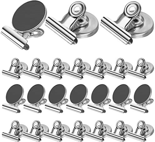 Magnetische Clips, starke Kühlschrankmagnete, Klemmen, 24 Stück