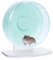 Niteangel Super-leise Hamsterräder - Leise Spinner-Hamsterräder mit verstellbarem Ständer für Zwerghamster, Gerbils, Mäuse oder andere kleine Tiere (S, Mintgrün)