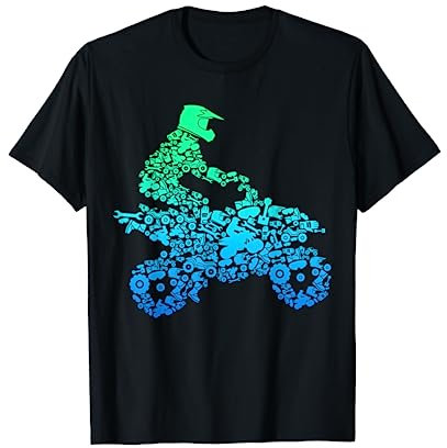 Quad Biker ATV 4 Wheeler Funny Quad Gift pour hommes et T-Shirt