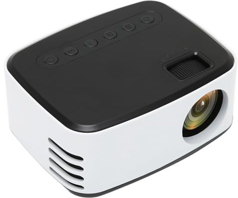 Portable HD Video Projector With Remote Control, HiFi Stereo Speaker, 1920x1080P Resolution, Bluetooth for Movies, TV Series, Live Sports (UK)