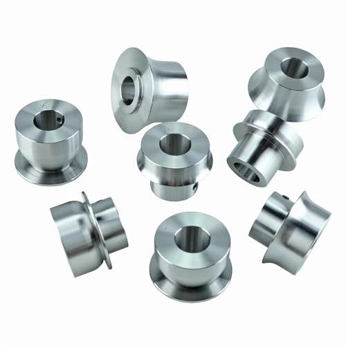 KASTFORCE KF5015 Schneideisen-Set mit 8 Stanzformen, inklusive 5/16-1/2-Zoll-1-1/2-Zoll-Radius, 22 mm Schaft