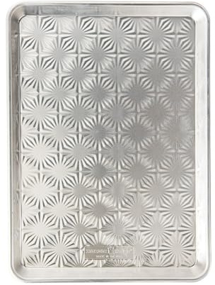 Nordic Ware Vintage Starburst geprägtes halbes Bettlaken
