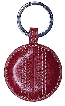 Mala Leather Edgbaston Cricket Ball Keyring – Hand Stitched – Gift Boxed