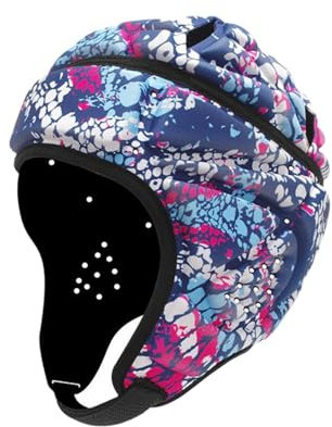 Harilla Casque de Rugby pour Enfants, Couvre-Chef de Rugby, Casque Rugby Sport, D’équipement Rembourré La Tête, Casquette de Mêlée Réglable,Garde-Tête de Football Casque, Casque de Gardien, modèle A