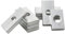 10 pz M3 M4 M5 M6 M8 Dado Quadrato Rettangolare Dadi Sottile Cursore Blocco Dadi Zincato Acciaio al Carbonio Profilo in Alluminio Accessorio (Color : 10pcs, Size : M6x20x12x4mm)