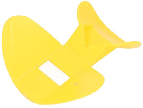 Flûte d'entraînement du Nez, sécurité Améliorée, Sifflet Nasal Multifonction pour le Contrôle de la Gorge (YELLOW)