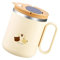 Milageto Insulated 304 Stainless Steel Mug Portale Coffee Tumbler 16oz Reusable Vacuum Travel Mug for Daily Traveling Family Camping