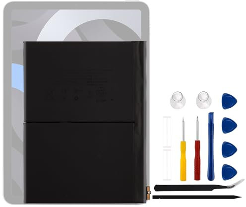 Vvsialeek Nuova batteria di ricambio per tablet A2288 compatibile con i-Pad A-ir 4 10.9 A2316 A2324 A2325 A2072 4th Generation Gen 4 2020 64GB 256GB iPad13,1 iPad13,2 EMC 3570 3571 con strumenti