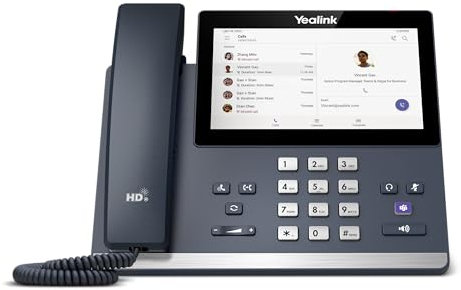 Yealink MP56-TEAMS-E2 - PoE - Android 13 OS - 7 inch (1024 x 8600) capacitive Touch Screen - Power Adapter NOT Included