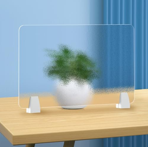 Machtiging Schreibtisch Trennwand,Schreibtischtrennwand Akustikschutz,Acryl-Tisch transparente Trennwände,Büro-Sichtschutz Schreibtisch Pinnwand,Für Klassenzimmer Privatsphäre-Panel Schreibtisch