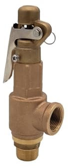 S10L Copper Valve 1/2 3/4 1 Brass Pressure Valve S10 5bar/8bar/10bar for Screw Air Compressor DN15/DN20/DN25 ICXLPMC(3/4,1.3Mpa)