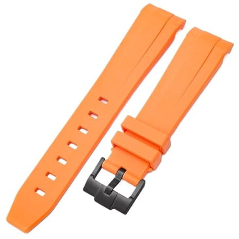 XFZJCHAP para Omega Swatch MoonSwatch Extremo Curvado Pulsera de Goma de Silicona Hombres Mujeres Reloj Deportivo Accesorio de Banda 20mm