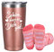 Livole Dankeschön Geschenke for Frauen, Sie, Kollegin, Tante - Schön dass es Dich gibt - Sinnvolle Geschenk Beste Freundin Geburtstag, Weihnachtsgeschenke für Frauen, 20oz 600ml Kaffee Becher to go