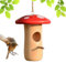 XIAOXIAOYU Maison de colibri - Nichoir à colibri | Maison en bois pour animaux et abri de jardin pour l'extérieur, le jardin, l'arbre, le balcon, la terrasse et la cour
