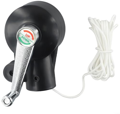 Robuste, drehbare abnehmbare Griffe, Ersatzteil, robuster Outdoor-Regenschirmkurbel, perfekt für den Austausch alter Teile und zur Verbesserung Ihres Platzes
