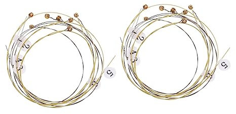 Beaupretty 19stücke Lyra-saiten Ersatz Zubehör Für Lyra-harfe Instrumente Aus Langlebigem Material Für Stabile Vibration Und Anhaltenden Klang