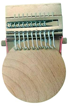 Speedweve Loom DIY-Werkzeug mit Holzscheibe, Stopfen, Bastelwerkzeug, 14-polig