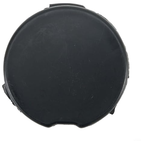 Gancio di traino per paraurti posteriore per copertura per Smart 453 a due porte 2015-2019, tappo di ricambio per rimorchio Oe 4538854500 4538850126, nero (nero)