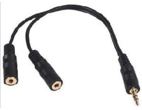 Aptii 3.5mm Speaker and headphone Splitter 2 way