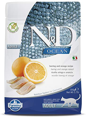 Farmina N&D getreidefrei Katze Kabeljau & Orange ADULT 1,5 KG
