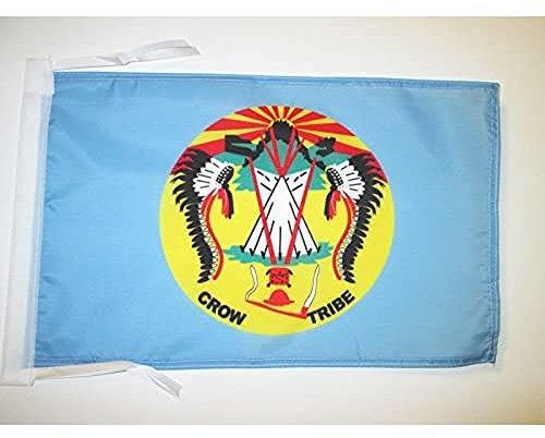 AZ FLAG - Flagge Absarokee Von Montana - 45x30 cm Mit Kordel - Apsáalooke Fahne 30 x 45 Cm - Flaggen
